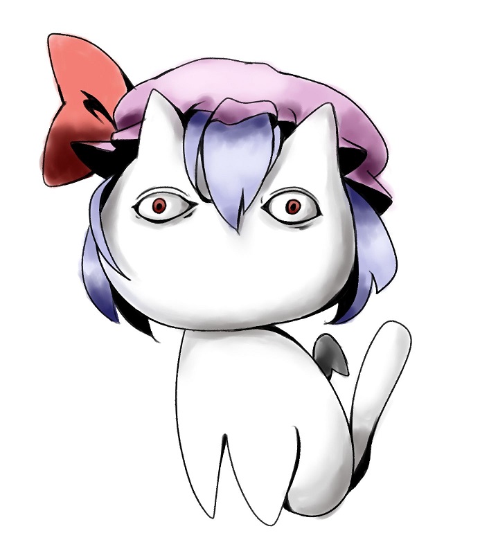 remilia scarlet and scp-040-jp (touhou and 1 more) drawn by rass-mameki