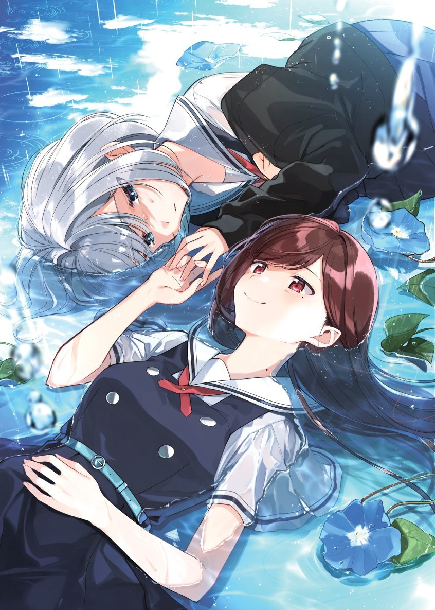 hoshikawa shizuku and asaka kaori (kimi to tsuzuru utakata) drawn by yuama