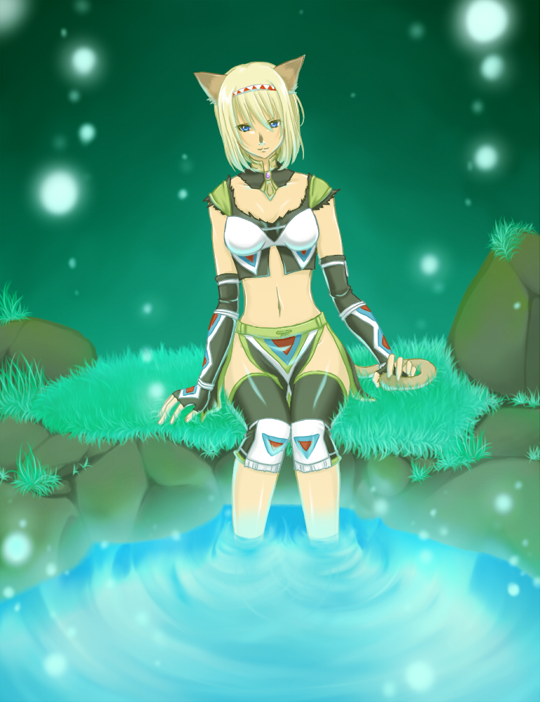 adventurer (final fantasy and 1 more) drawn by clola96