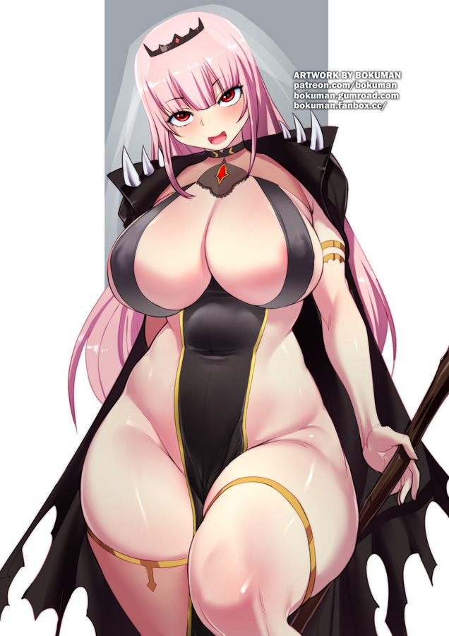 mori calliope (hololive and 1 more) drawn by bokuman