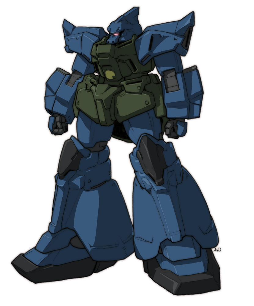 gelgoog (original and 2 more) drawn by tessaku_ro