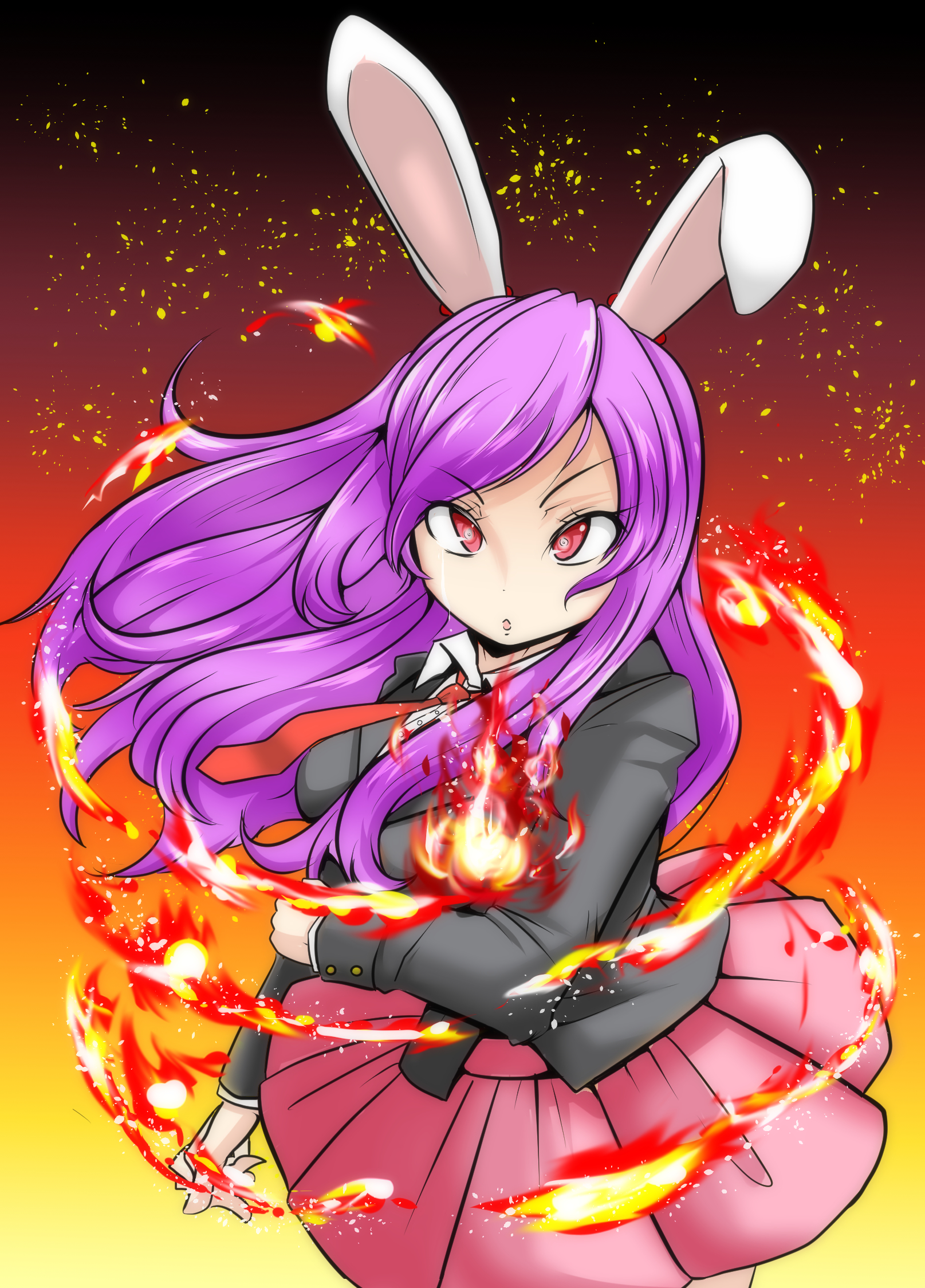 reisen udongein inaba (touhou and 1 more) drawn by 