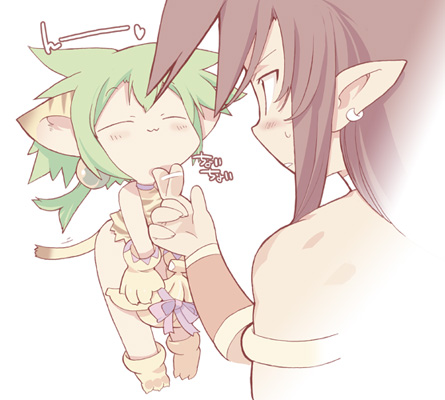 cham cham and tamtam (samurai spirits) drawn by blade_(galaxist)