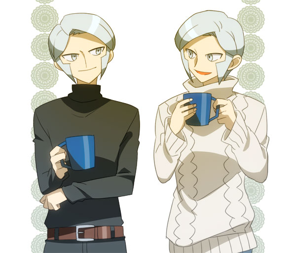 ingo and emmet (pokemon and 1 more) drawn by sumizuki
