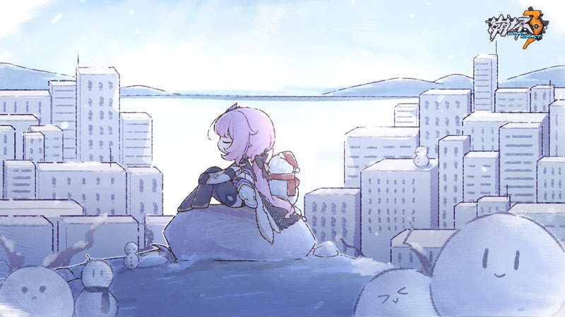 elysia (honkai and 1 more) drawn by eta