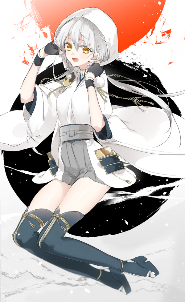 tsurumaru kuninaga (touken ranbu) drawn by sino_(sionori)