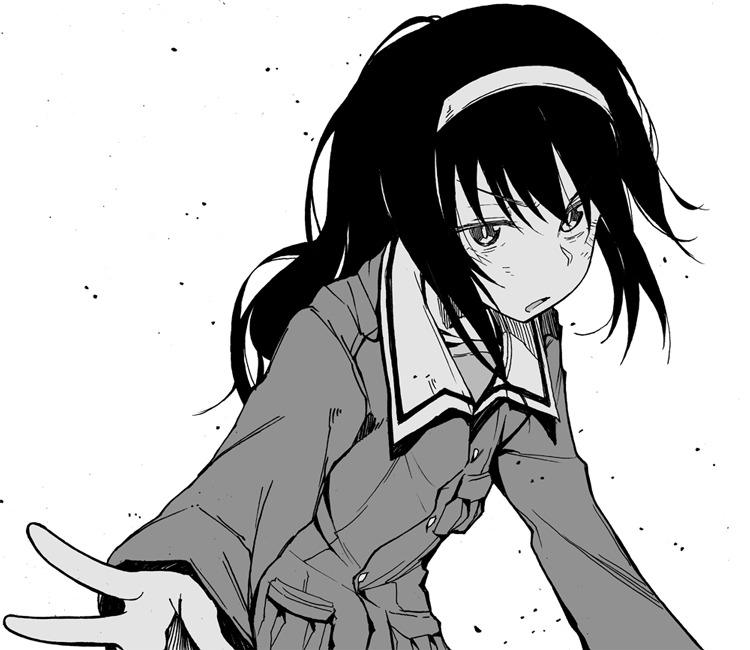 reizei mako (girls und panzer) drawn by aokaze_(mimi_no_uchi)