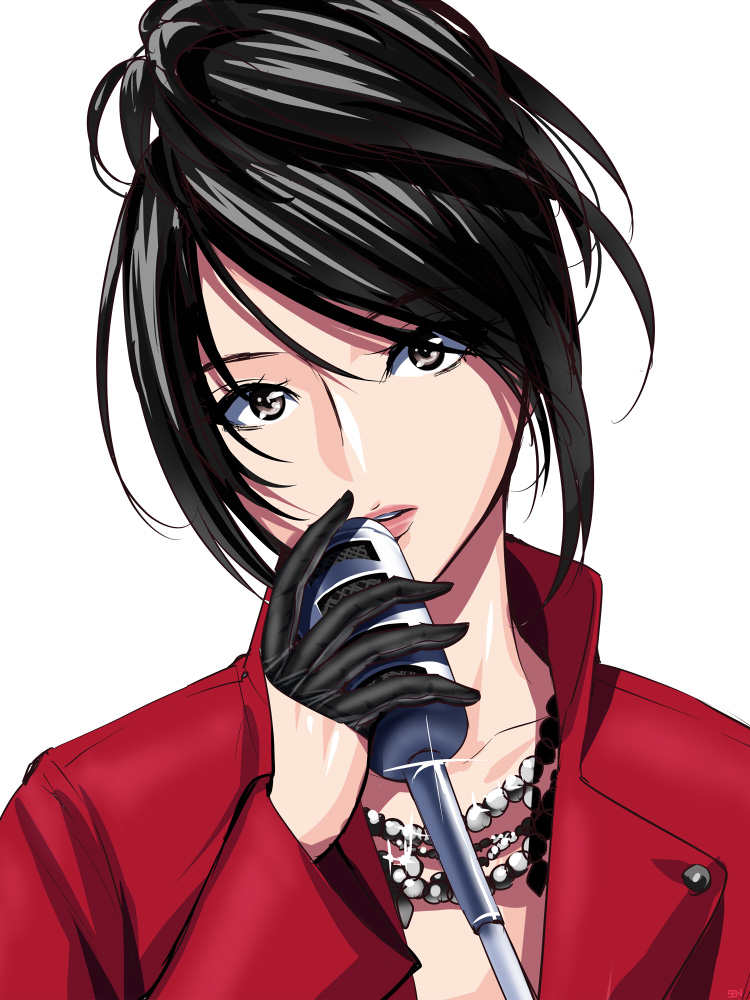 chihara minori (real life) drawn by sen_(sansui)