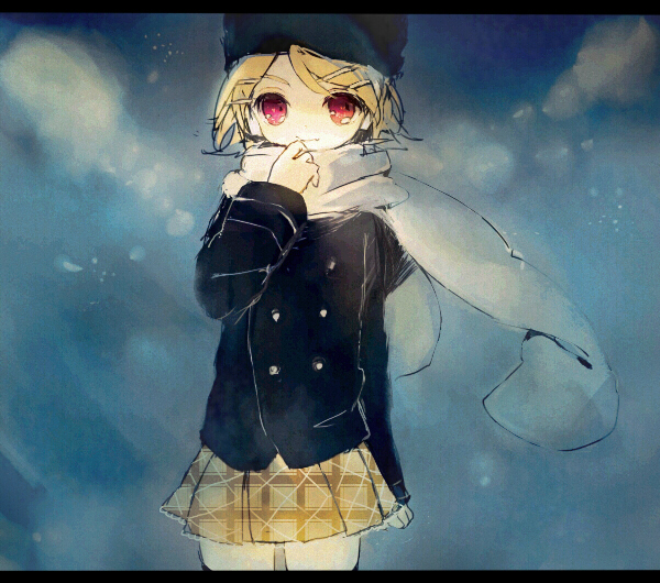 kagamine rin (vocaloid and 1 more) drawn by suzumori_uina