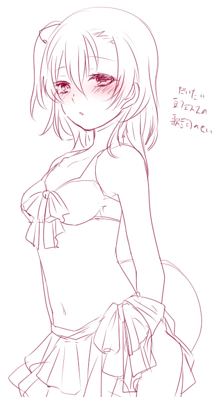 kosaka honoka (love live! and 1 more) drawn by kanasaki