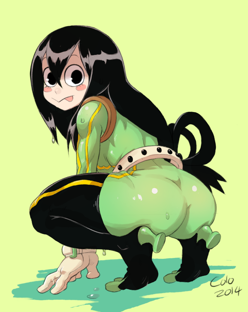 asui tsuyu (boku no hero academia) drawn by colo_(nagrolaz)