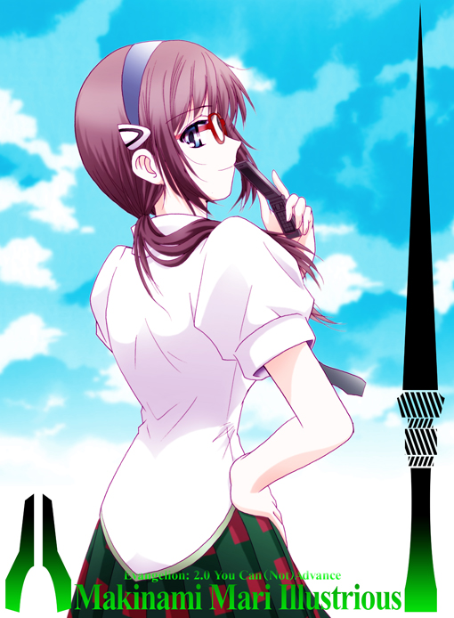 makinami mari illustrious (neon genesis evangelion and 2 more) drawn by shizuki_michiru