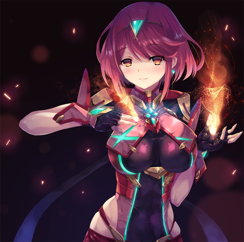 pyra (xenoblade chronicles and 1 more) drawn by inoue_takuya_(tactactak)