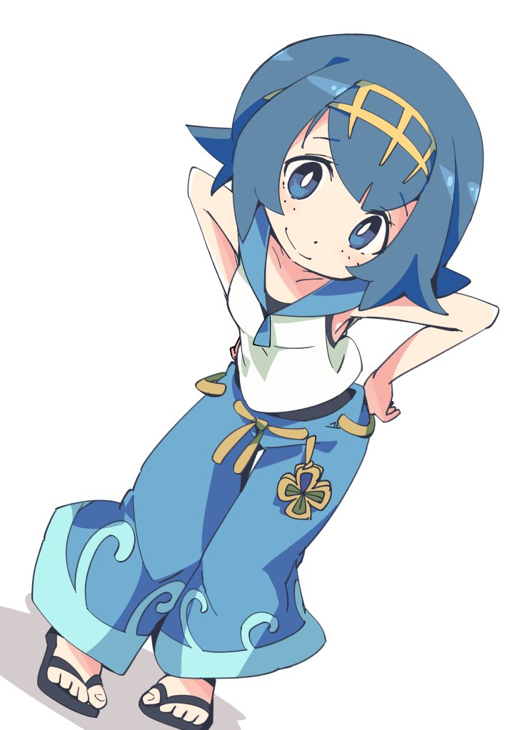 lana (pokemon and 1 more) drawn by ixy