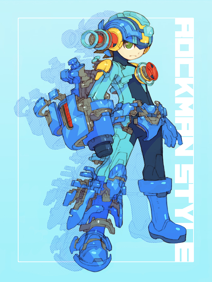 megaman.exe (mega man and 1 more) drawn by nakayama_tooru