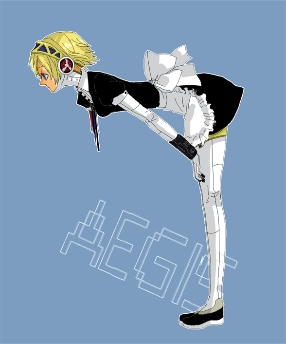 aigis (persona and 1 more) drawn by ten_(ch)