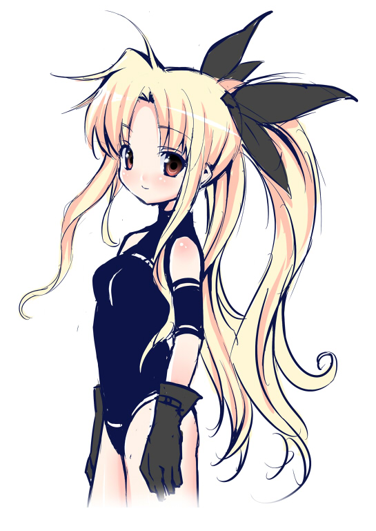 fate testarossa (lyrical nanoha and 1 more) drawn by pikazo