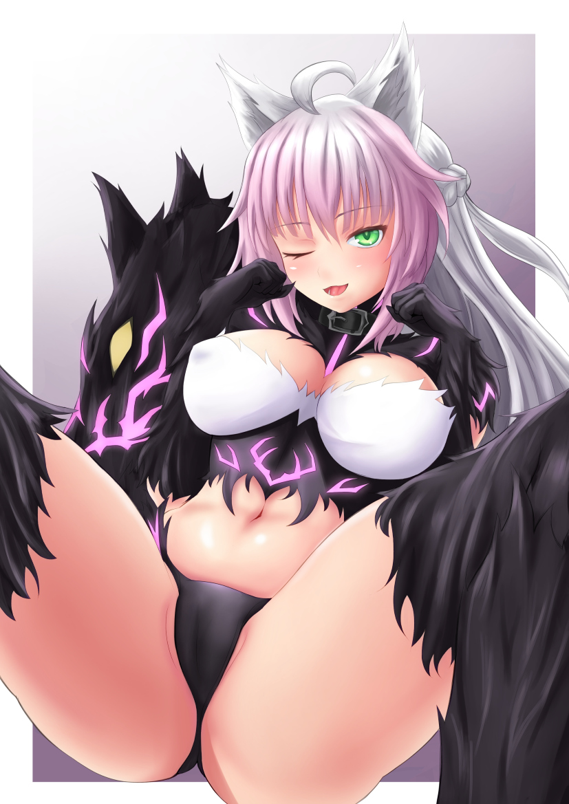atalanta and atalanta alter (fate and 1 more) drawn by kanki_(kibunhasaikou)