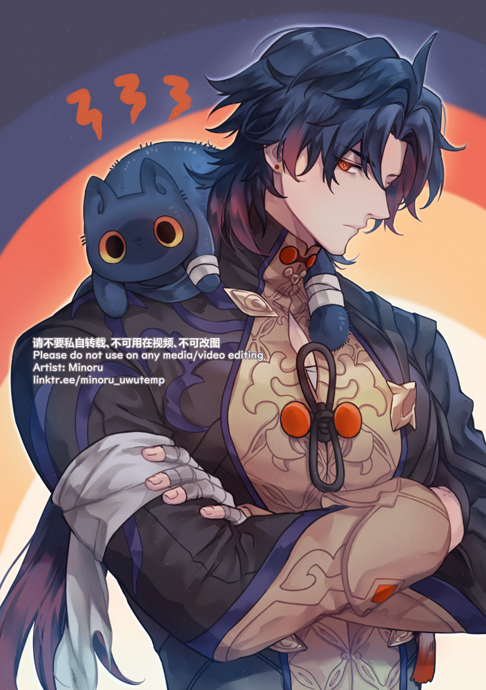 blade (honkai and 1 more) drawn by minoru_(minoru_uwutemp)