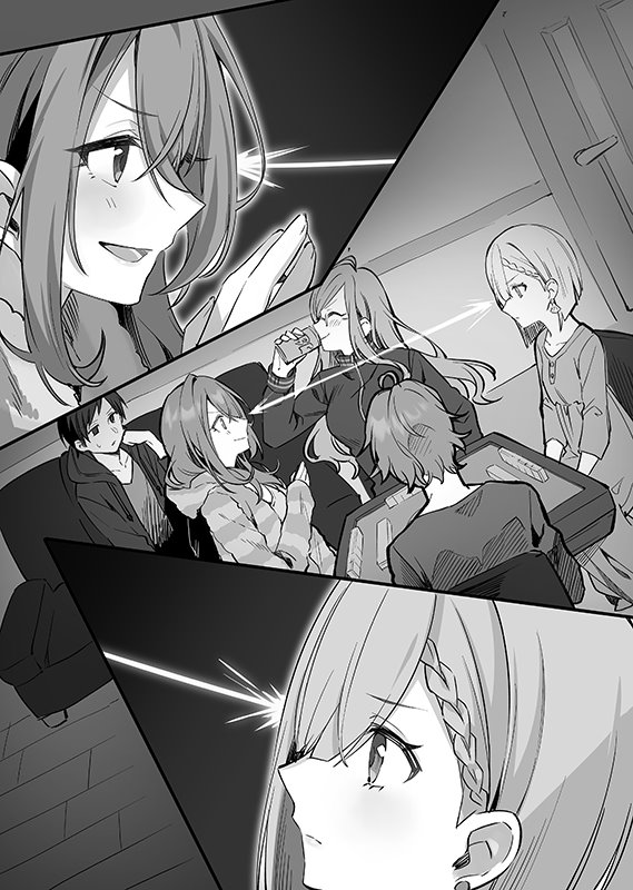 kohinata iroha, tsukinomori mashiro, ooboshi akiteru, kageishi sumire, and kohinata ozuma (tomodachi no imouto ga ore ni dake uzai) drawn by tomari_(veryberry00)