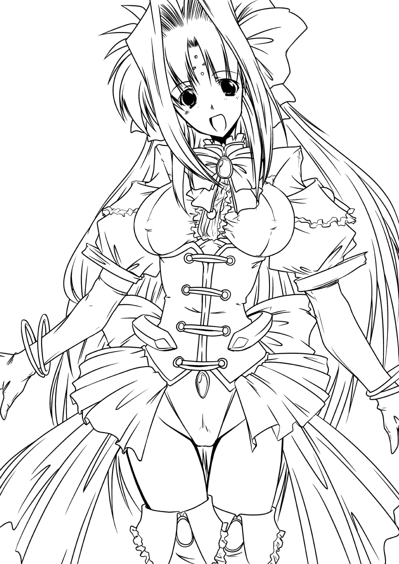 lindy harlaown (lyrical nanoha and 1 more) drawn by 45acp