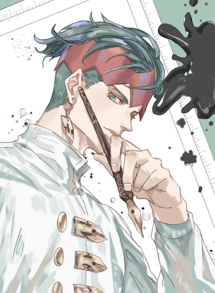 kishibe rohan (jojo no kimyou na bouken and 1 more) drawn by yepnean