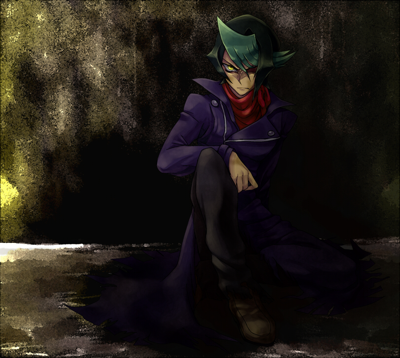 kurosaki shun (yu-gi-oh! and 1 more) drawn by zin_(mame_denkyu)