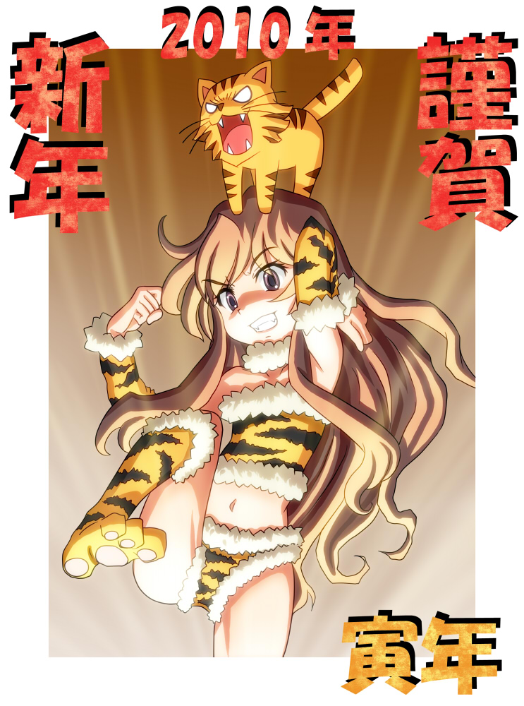 aisaka taiga and palmtop tiger (toradora!) drawn by chunpai