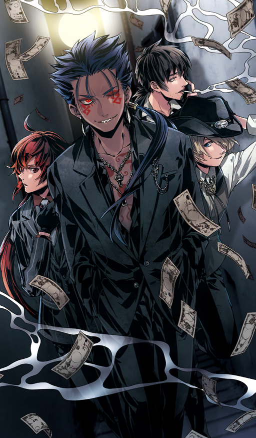 cu chulainn, cu chulainn alter, hector, rama, and billy the kid (fate and 1 more) drawn by sarachi_yomi