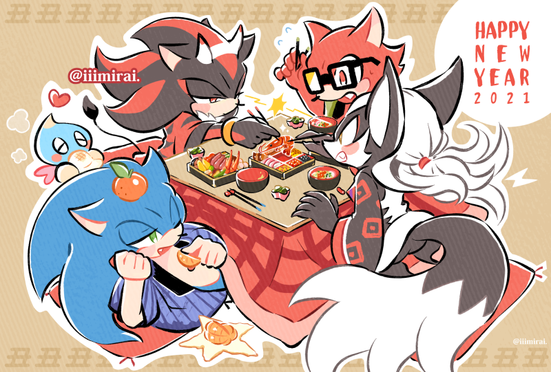 sonic the hedgehog, shadow the hedgehog, neutral chao, infinite, and avatar (sonic and 1 more) drawn by iiimirai