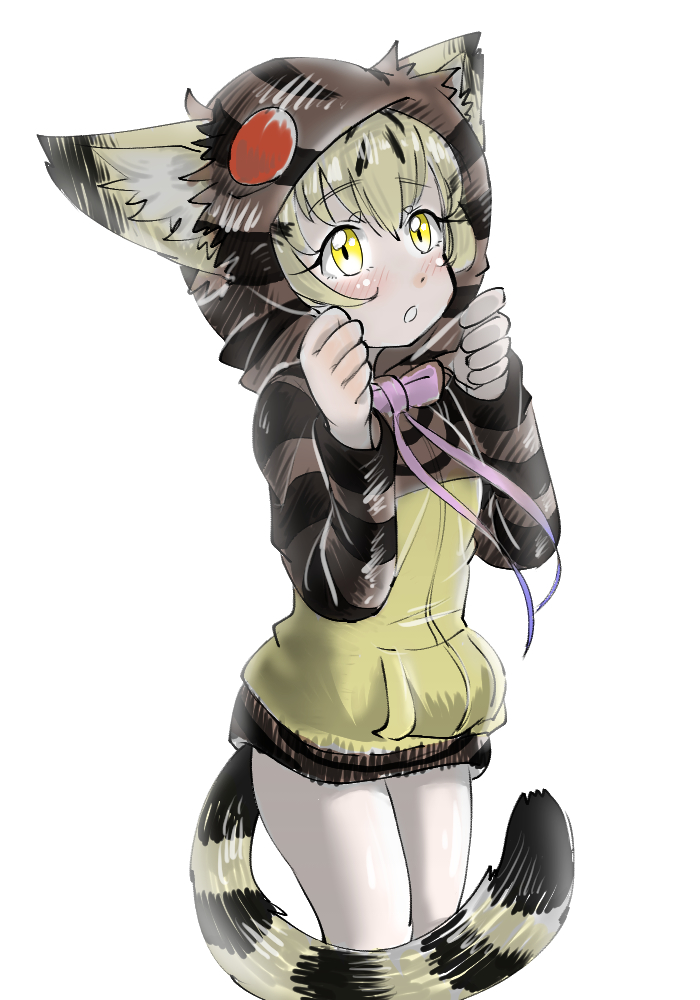 tsuchinoko and sand cat (kemono friends) drawn by gomu_(21887144)