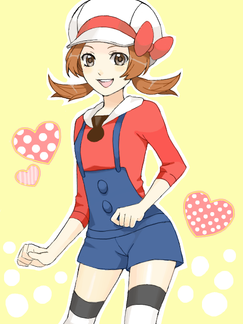 lyra (pokemon and 1 more) drawn by em_(tegaki)