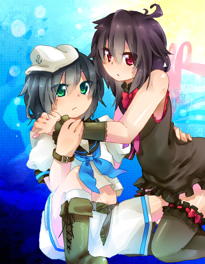 houjuu nue and murasa minamitsu (touhou) drawn by soiri_(us)