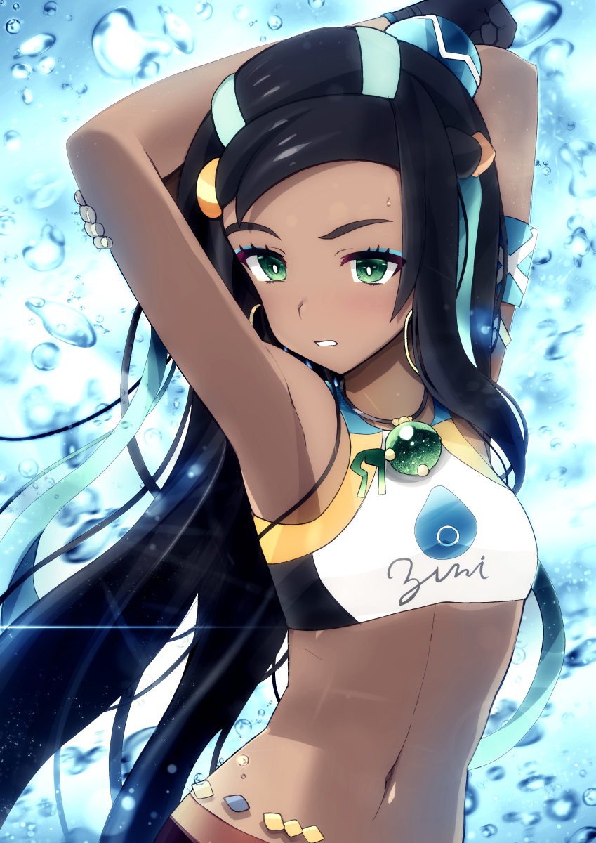nessa (pokemon and 1 more) drawn by tranquillianusmajor