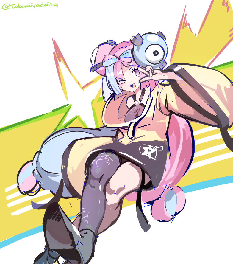 iono (pokemon and 1 more) drawn by huanxiang_huifeng