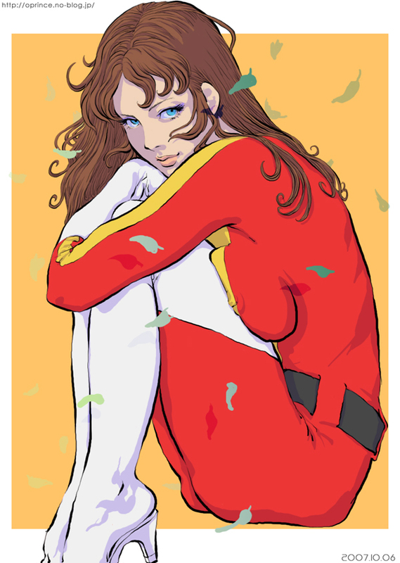maria grace fleed (mazinger and 1 more) drawn by oprince