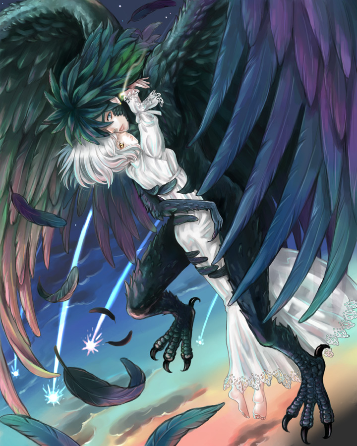 howl pendragon and sophie hatter (howl no ugoku shiro) drawn by 29tarou