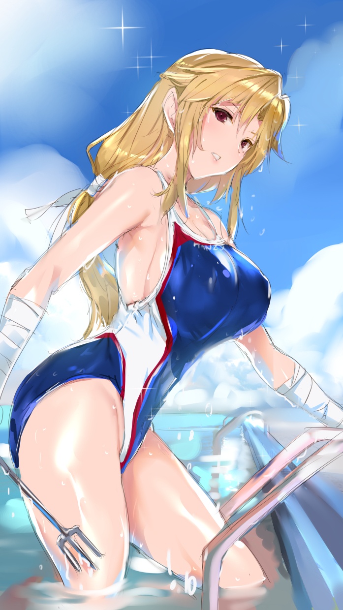daidouji (senran kagura and 2 more) drawn by yaegashi_nan