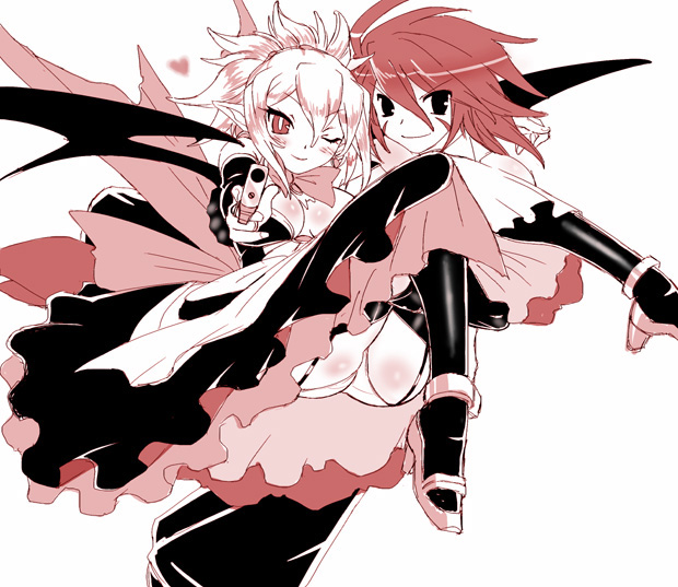 rozalin and adell (disgaea and 1 more) drawn by dr.p