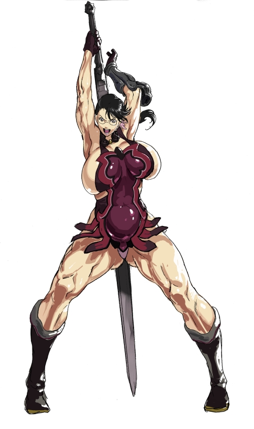 cattleya and weapon merchant cattleya (queen's blade) drawn by shimizu_aki