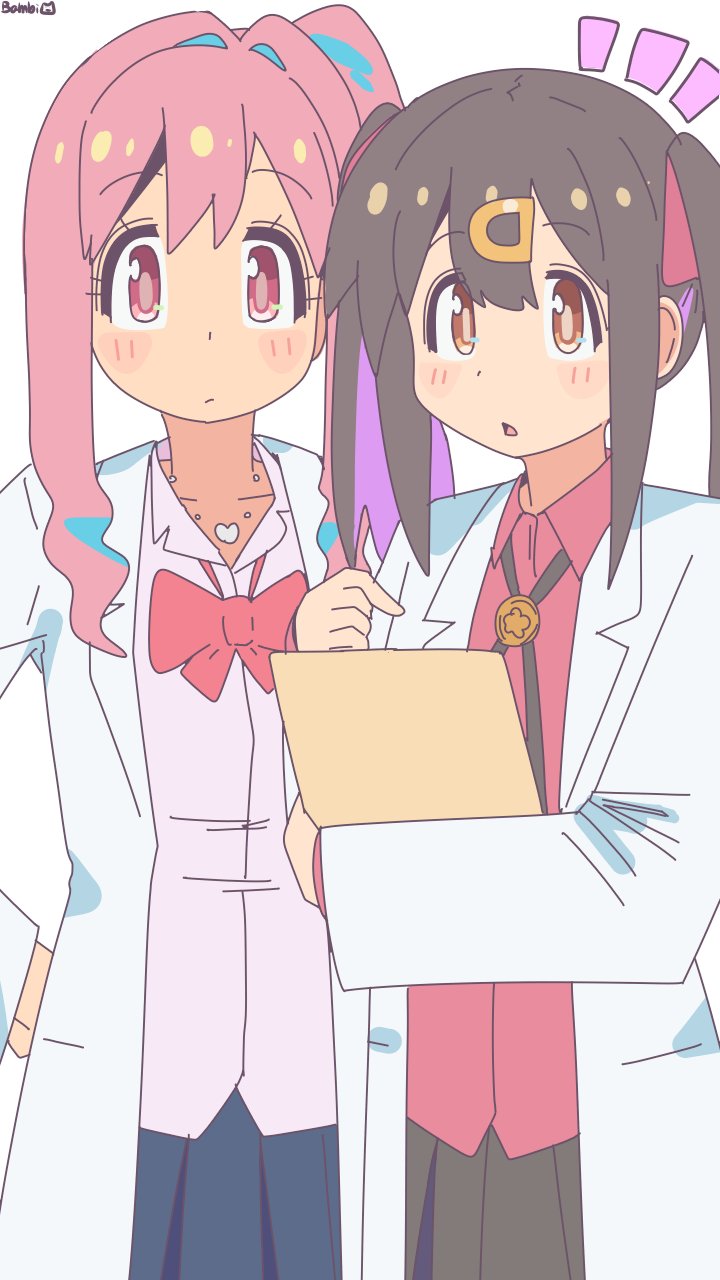 oyama mihari and hozuki kaede (onii-chan wa oshimai!) drawn by bambi2000line