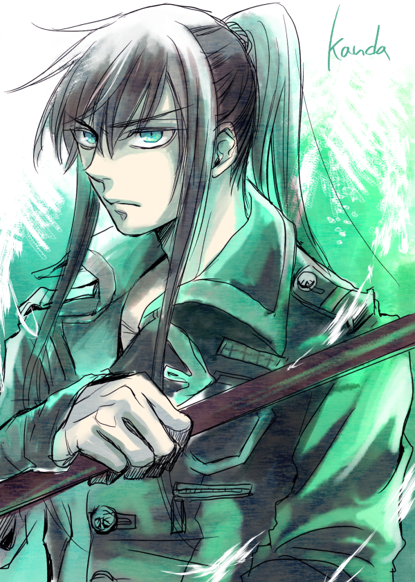 kanda yuu (d.gray-man) drawn by n_ptm