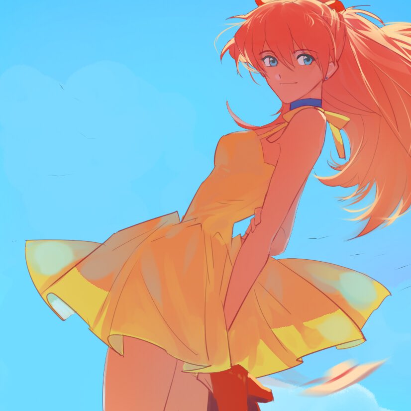 souryuu asuka langley (neon genesis evangelion) drawn by bystander