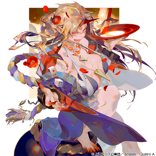 hoshiguma yuugi (touhou and 2 more) drawn by rei_(sanbonzakura)