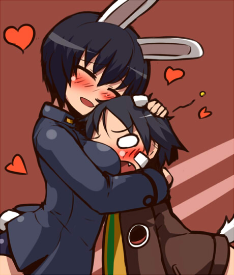 kanno naoe and shimohara sadako (world witches series and 1 more) drawn by null_(nyanpyoun)