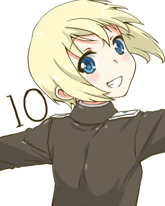 erica hartmann (world witches series and 1 more) drawn by mitsuki_meia