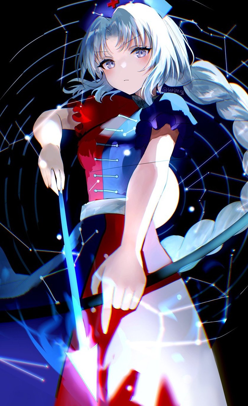 yagokoro eirin (touhou) drawn by sakizaki_saki-p