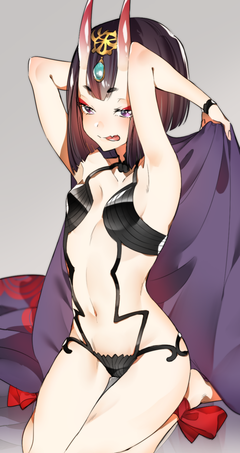 shuten douji (fate and 1 more) drawn by sino42
