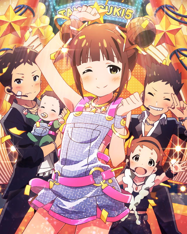 takatsuki yayoi, amagase touma, mitarai shouta, ijuuin hokuto, takatsuki kasumi, and 4 more (idolmaster and 1 more)