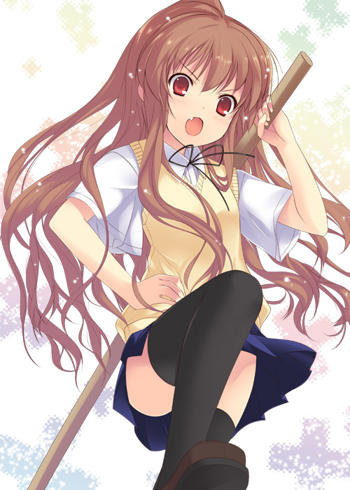 aisaka taiga (toradora!) drawn by mizuki_makoto